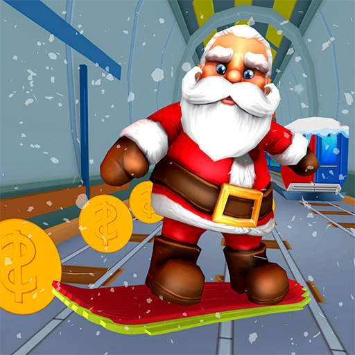 Subway Santa Surf Runner: Santa Run Game Adventure icon
