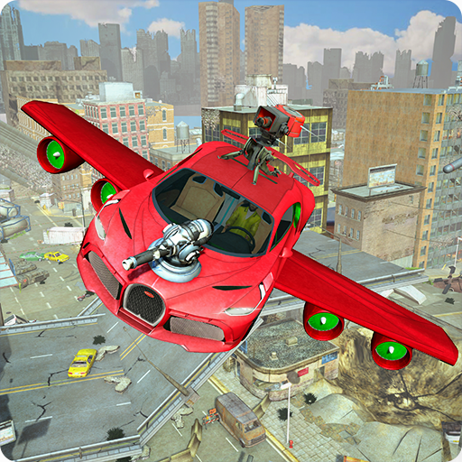 Flying Car Rescue Game 3D: Flying Simulator icon