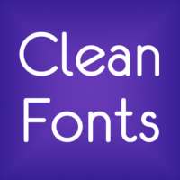 Clean Fonts for FlipFont