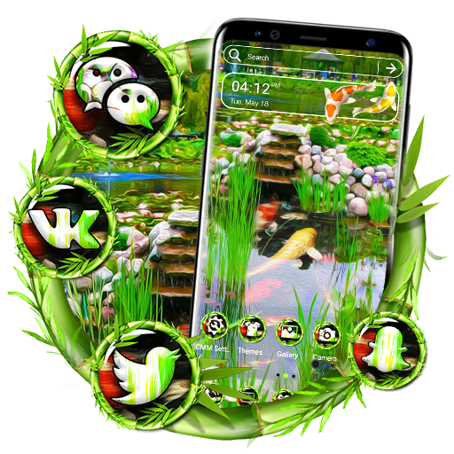Water Garden Theme Launcher icon