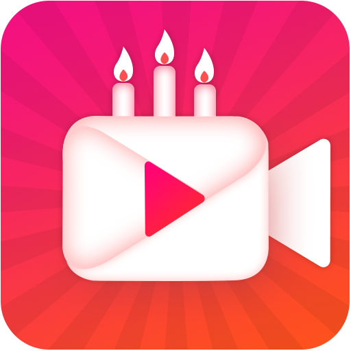 Birthday Video Maker With Song icon