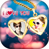 Love Locket Photo Frame icon