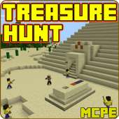 Treasure Hunt Pyramid Map for MCPE