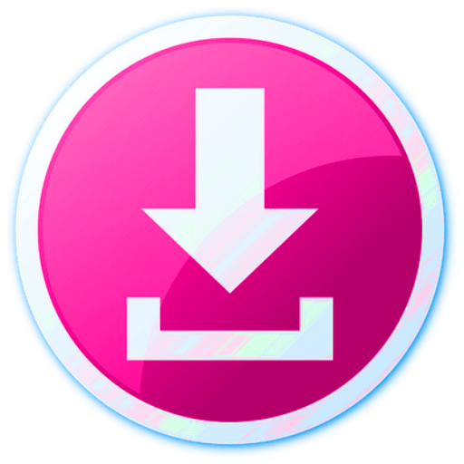 Orginal Status Downloader Magenta icon