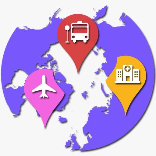 Voice GPS Driving Directions, GPS Route Navigation icon