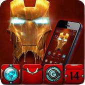 Robot theme iron Man wallpaper theme on 9Apps