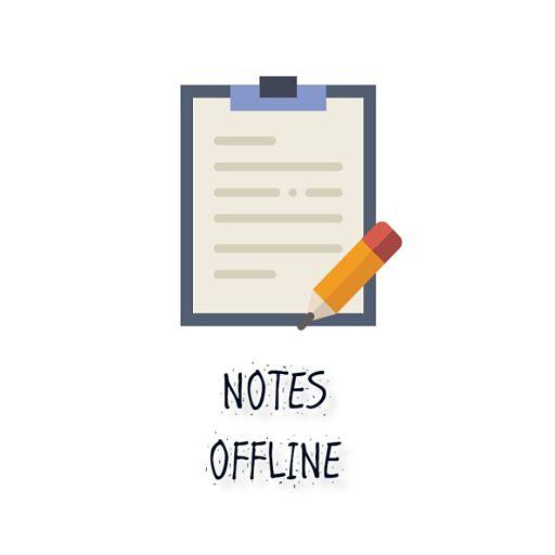 Notes Offline icon