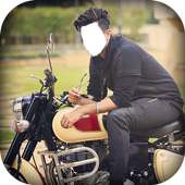 Men Bike Photo Suit on 9Apps