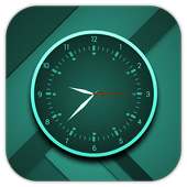 Black and White Clock