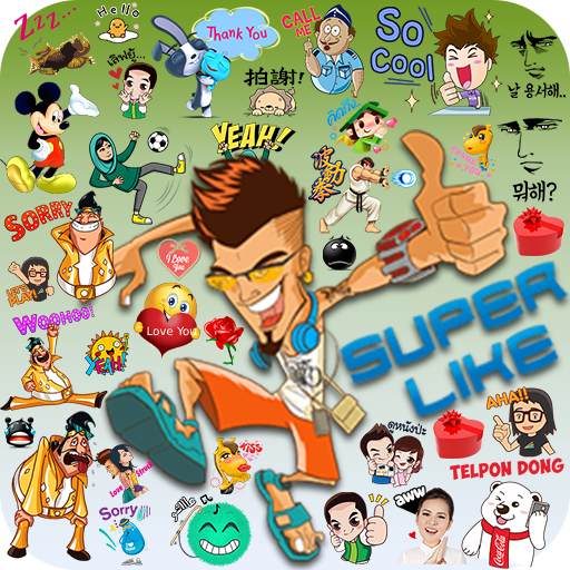 Emoticons Sticker &amp; Emojis for Messenger icon