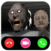 Granny Call me : Fake Incoming icon