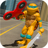 Flying Ninja Fidget Hero Mafia icon