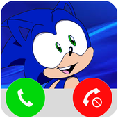 Fake Call From Sonic icon