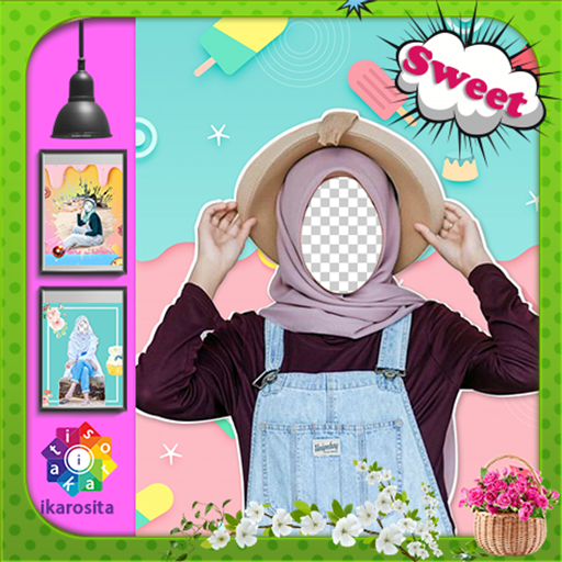 Hijab Jeans Selfie Camera Pro icon