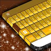 Gold Keyboard Theme icon