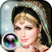 Modern Bridal Hijab Selfie on 9Apps