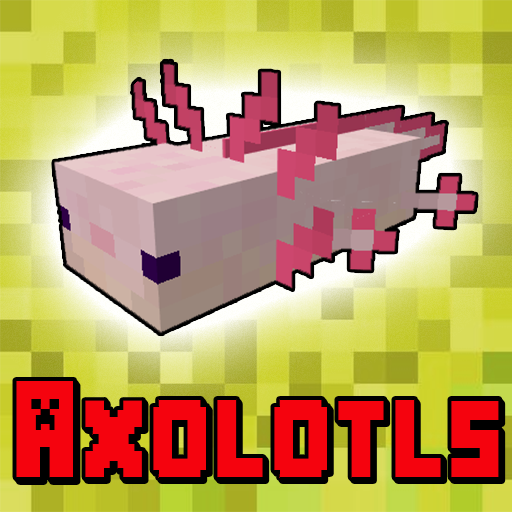 Axolotls Mod for Minecraft PE icon