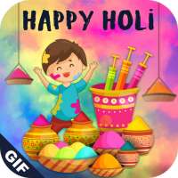 Holi GIF : Holi Stickers For Whatsapp