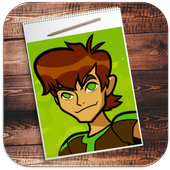 How to Draw Ben 10 Alien icon