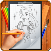 Learn How to Draw Princess icon