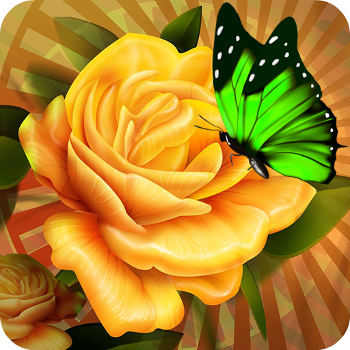 Rose Garden Flower - Free Blossom Crush Sweeper icon