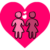 Lesbian Teen Chat: Girls Dating App, Only Women icon