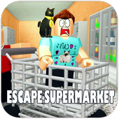 Escape the Supermarket Adventures Game Obby Mod icon