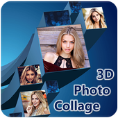 3d Photo College Maker أيقونة