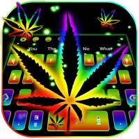 النيون الراستا الاعشاب لوحة المفاتيح موضوع on 9Apps