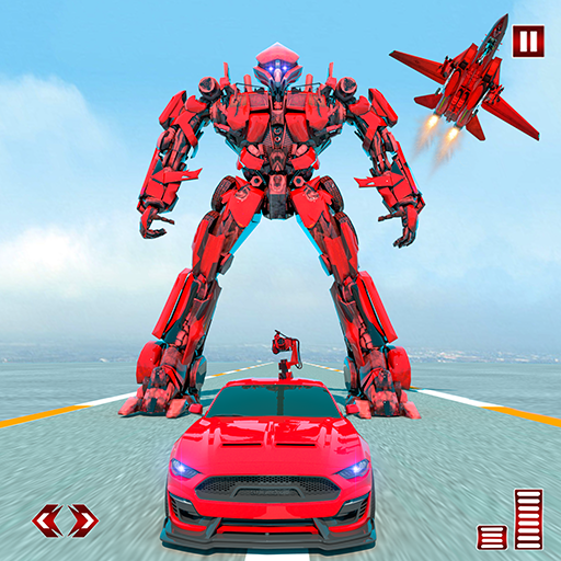 Air Jet Robot Car Transform Bike War icon