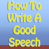 How To Write A Good Speech иконка