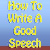 How To Write A Good Speech on 9Apps