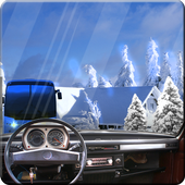 Offroad Snow Hill Bus Drive 3D icon