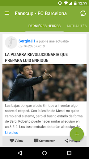 Fanscup: Football by the Fans screenshot 1