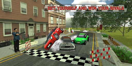 Uptown City Car Racing Desire: Legal Promenade 3D screenshot 1