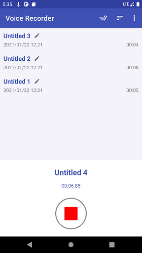 Voice Recorder Pro screenshot 2