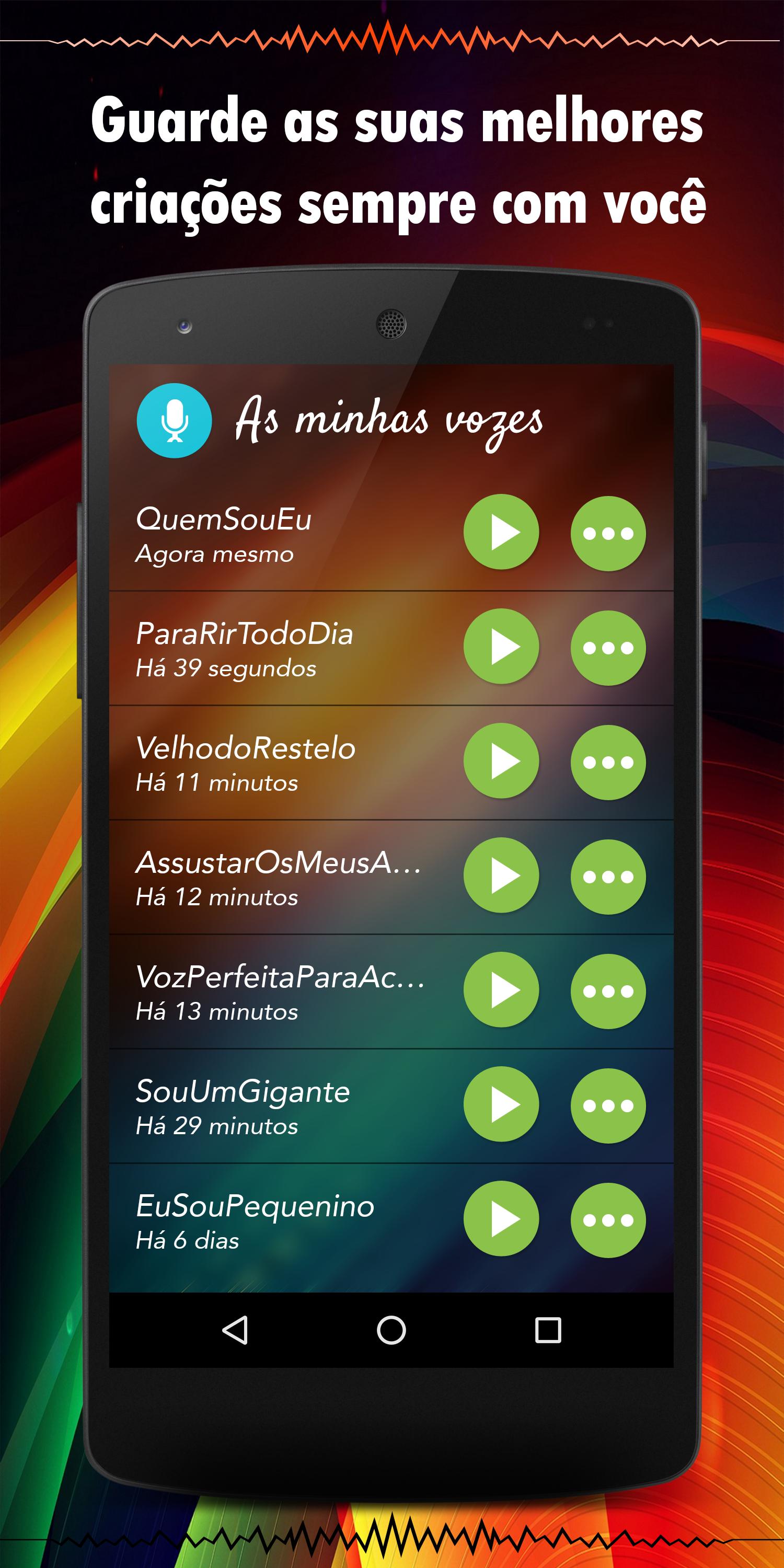 Modificador de Voz screenshot 4