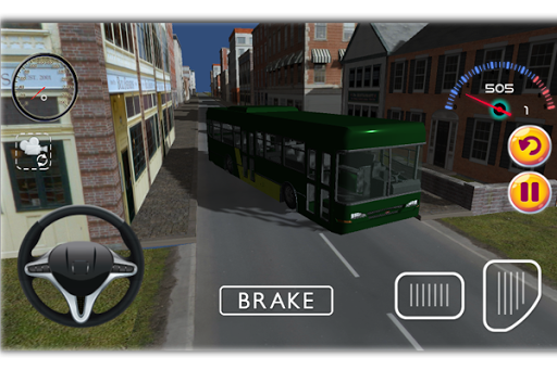 Bus gioco di guida 3D screenshot 1