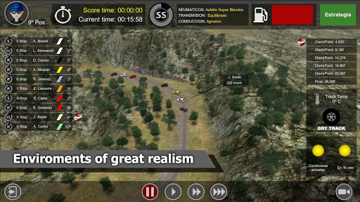 Rally Manager Mobile Free screenshot 2