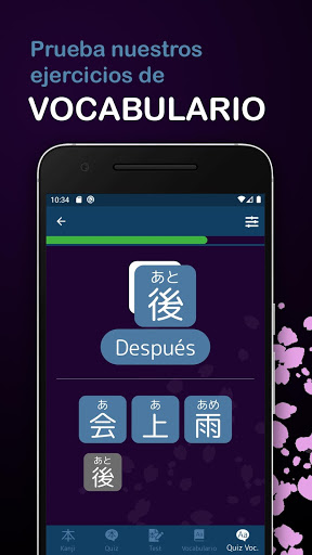 Kanji GO – Aprende Japonés, Hiragana y Katakana screenshot 6