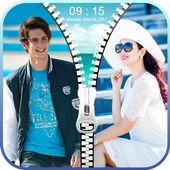 Dual Zipper Lock Screen icon