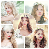 تركيب الصور - دمج الصور والكتابة عليها محرر الصور أيقونة