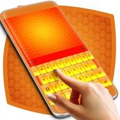 Yellow Keyboard Theme icon