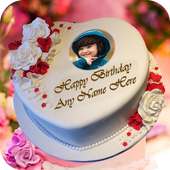 Birthday cake with name - Edit image on 9Apps