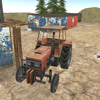 animal farming tractor sim 3D icon