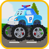 Big Wheels Robocar Poli Game icon