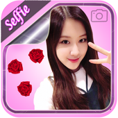 Blackpink Rose Selfie Camera icon