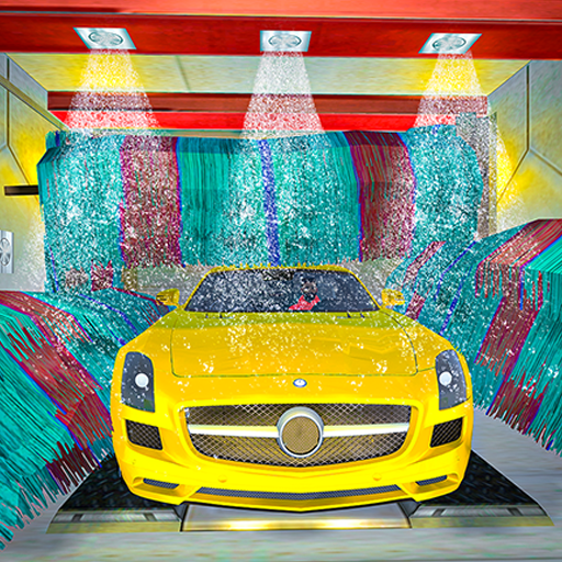 Car Wash Game 3D : Modern Car Garage &amp; Car Service icon