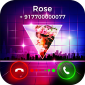HD Color Caller Screen - Phone Flash أيقونة