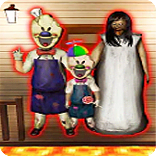 ice scream granny horror game icon